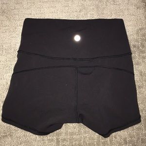 Athletic lululemon shorts.